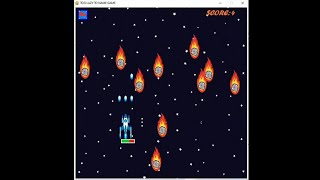 Game demo with Python's pygame module #pythonprogramming #pygame #game