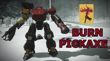 BURN PICKAXE Gameplay | Index Dunham | Armored Core VI
