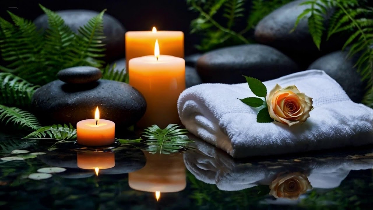 Relaxing Spa Music 🌼 Stress Relief Music, Insomnia Cure, Heal Stressed Mind,Meditation, yoga 6
