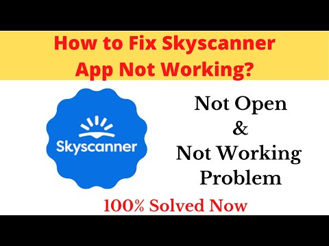 How to Fix Skyscanner App Not Working Problem Android & Ios - Not Open Problem Solved | AllTechapple