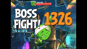 Angry Birds 2 Boss Fight 190! Chef Pig Level 1326 Walkthrough - iOS, Android