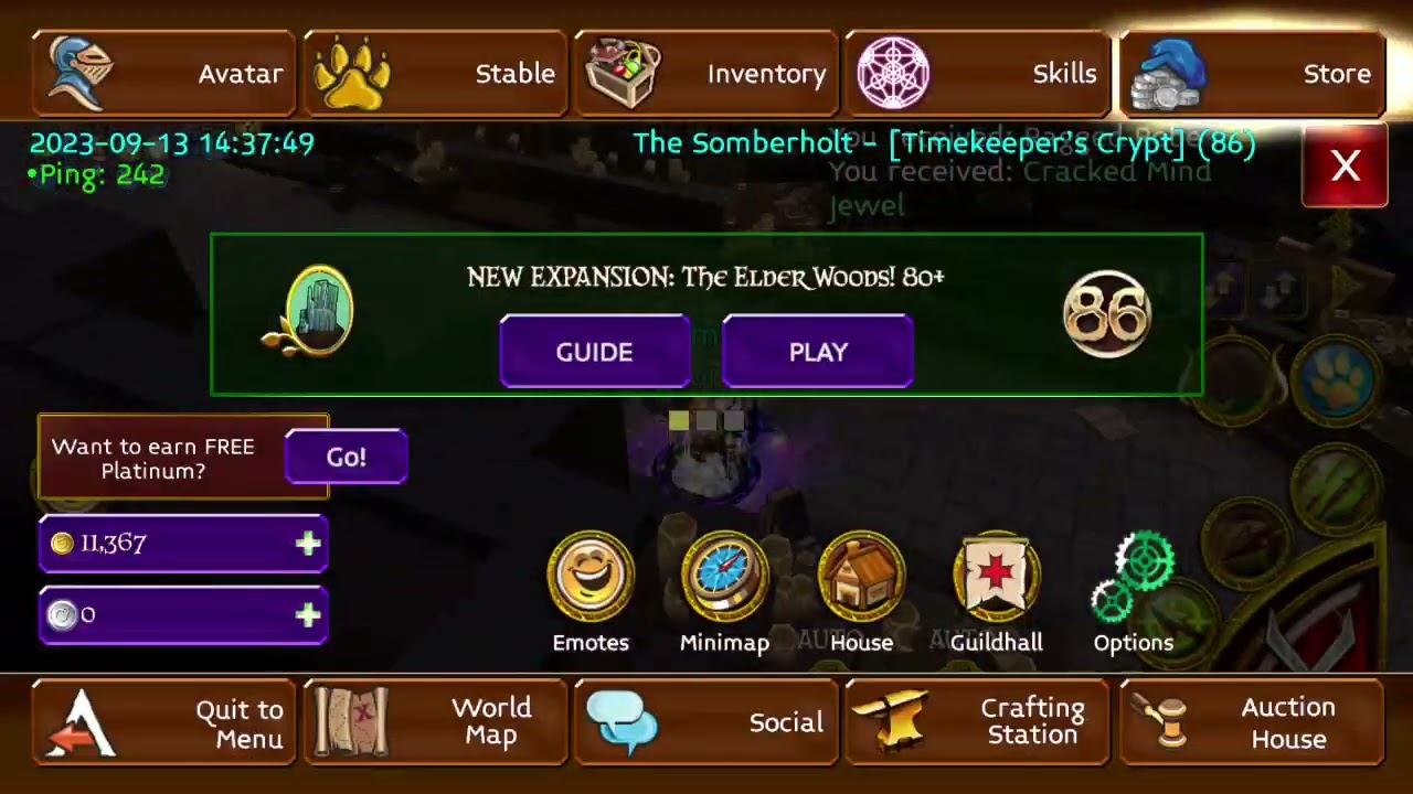 Testing my 920% GL set in Timekeeper's Krypt solo (Arcane Legends)