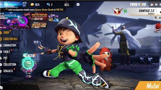 BOBOIBOY DAUN MASUK KE DUNIA FREE FIRE KEREN🌿 - Game Lucu ff😂