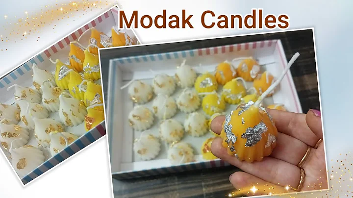 How To Make Candles Step By Step At Home | Scented Candles| Modak Candles