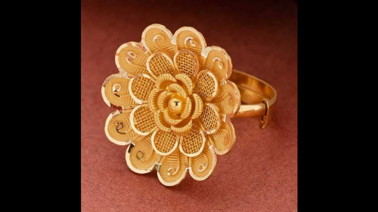 dewiss Rajasthani Traditional Beautiful Floral Design Ring For Girls, Women  Alloy Gold Plated Ring Price in India - Buy dewiss Rajasthani Traditional  Beautiful Floral Design Ring For Girls, Women Alloy Gold Plated