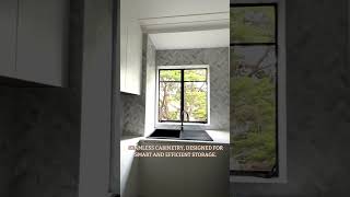 Compact Kitchen Makeover Sydney | Smart Storage &amp; Modern White Design #sydneykitchen #realestate