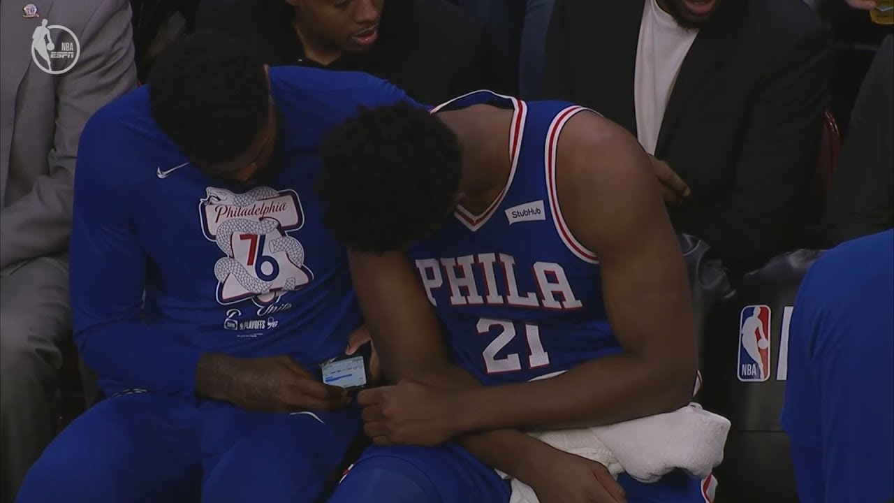 Nets Steal Game 1! Embiid On Cell Phone Mid Game! 2019 NBA Playoffs smoove b