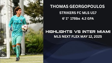 Highlight Video vs Inter Miami FC MLS Next Flex