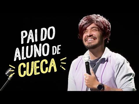 Vi o pai do meu aluno só de cueca! | Diogo Almeida