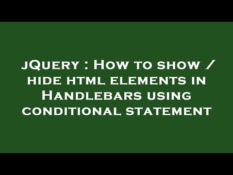 jQuery : How