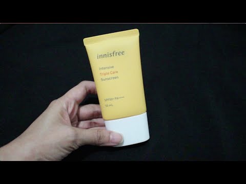 BEAUTY: INNISFREE Intensive Triple Care Sunscreen SPF 50+ PA++++ 50 ml