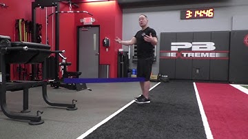 NT Loop Calf Resisted Reverse Lunge - Band Exercise for Quadriceps