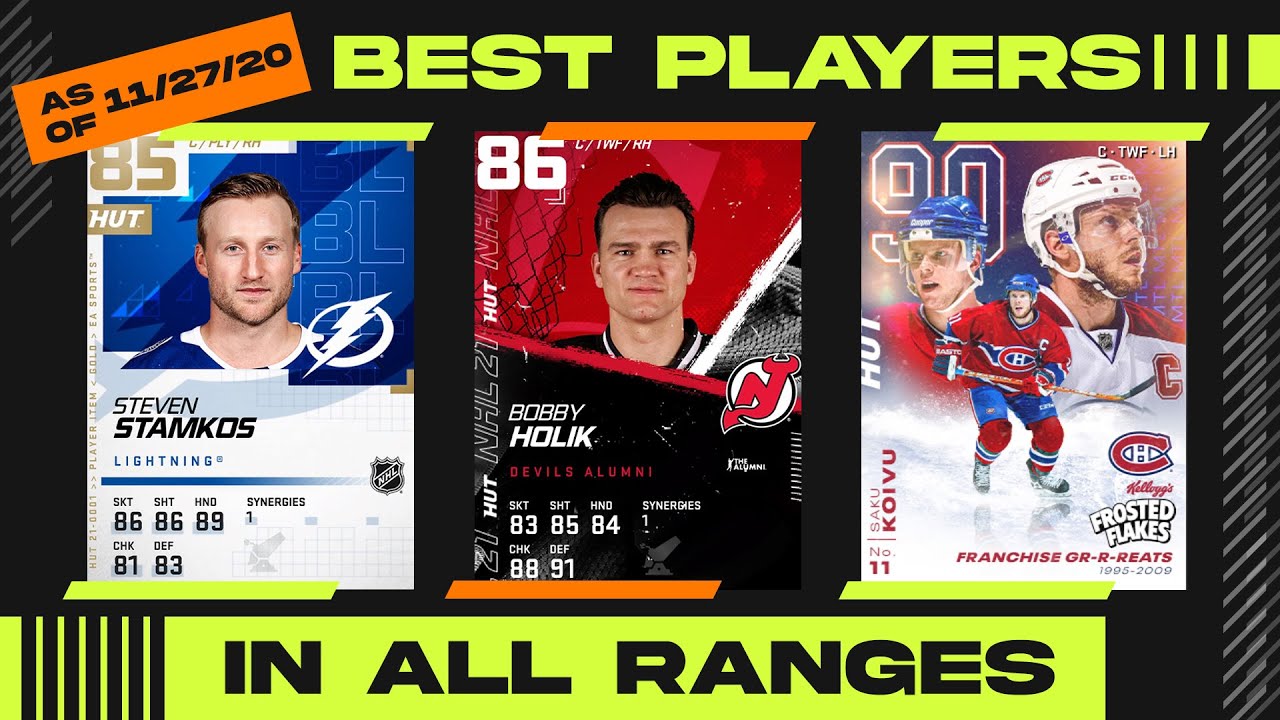 NHL 21 HUT BEST IN ALL PRICE RANGES NOV 27 YouTube