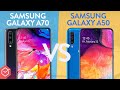 Galaxy A50 vs. Galaxy A70 - qual melhor? | Comparativo