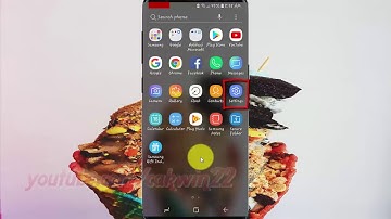 Samsung Galaxy S9 : How to Enable or Disable Qiuck Menu item voice Assistant (Android Oreo)