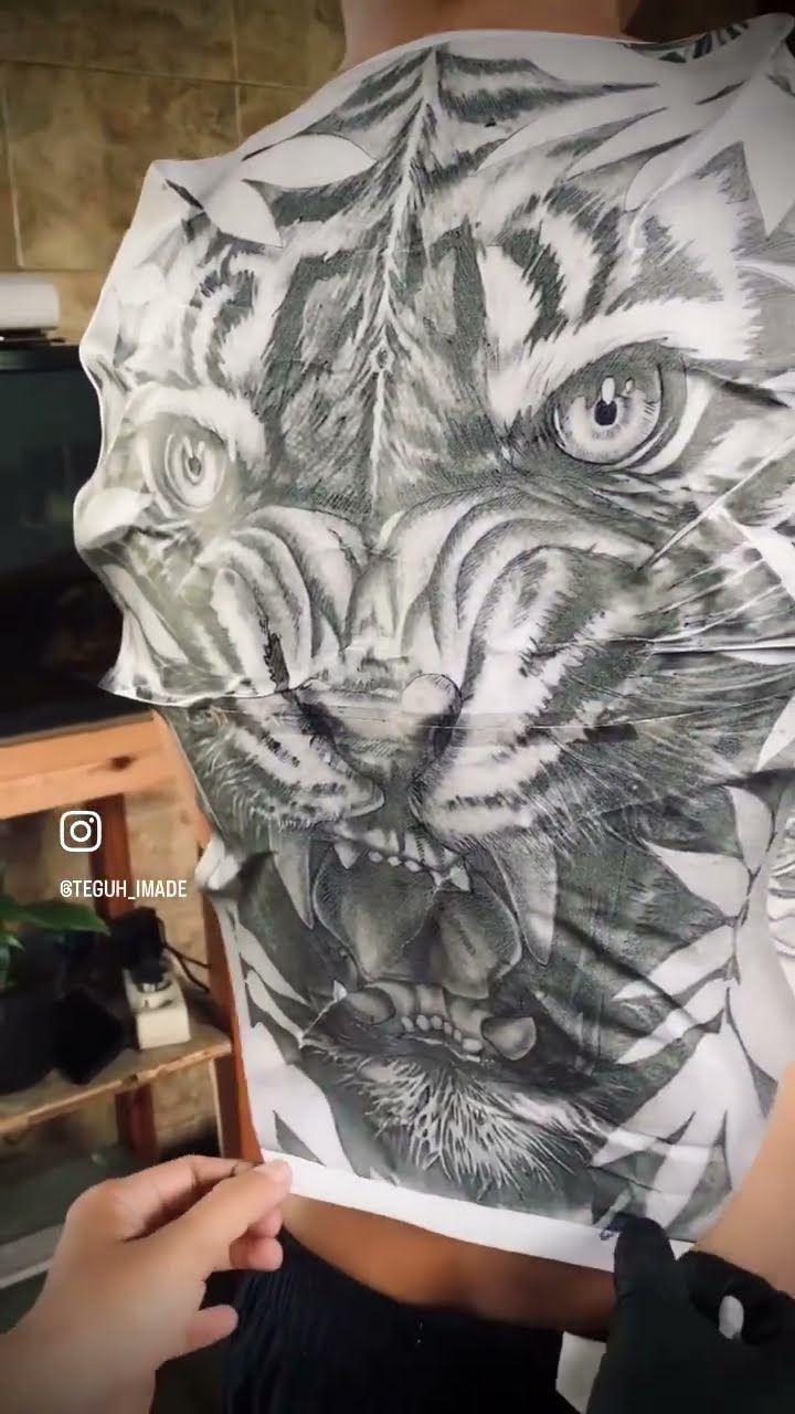 Man Tiger Tattoo - Best Price in Singapore - Mar 2024 | Lazada.sg