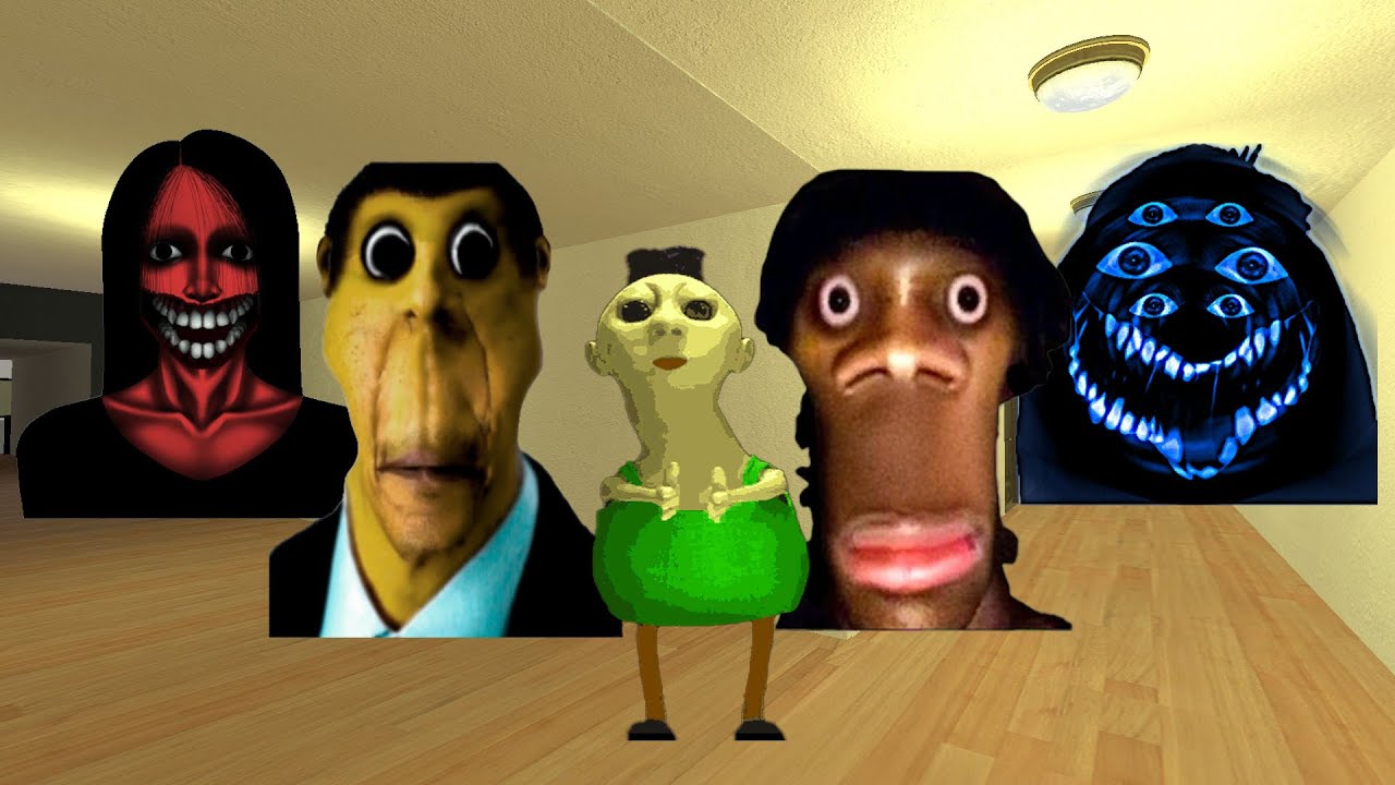 Too Much All Pack NextBot:Kuchisake Onna,Hamood Habibi,Joe Biden,Rosalia,Obunga,Termina,Angry Munci