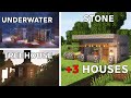 3 Simple Bases for Survival Minecraft! 🏡