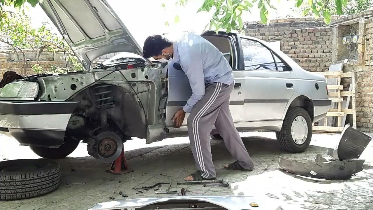 Car door adjustment at home YouTube