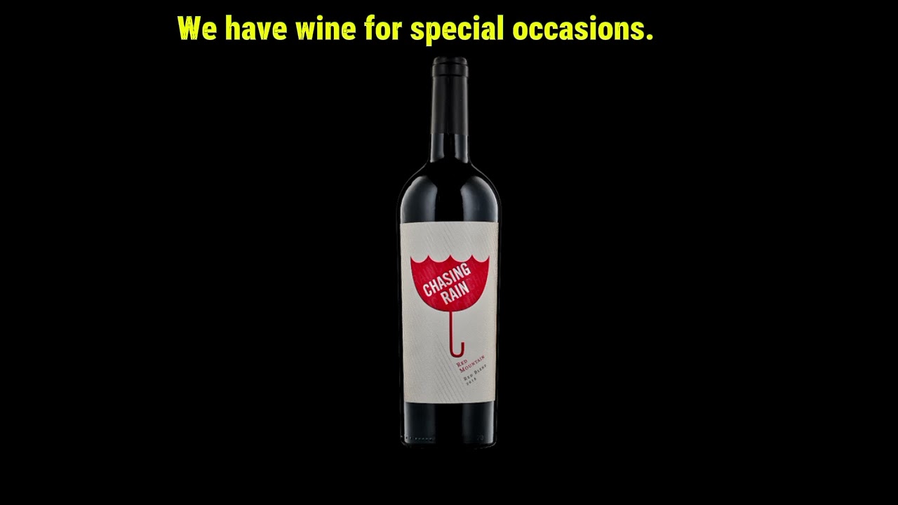 Wine For Various Occasions