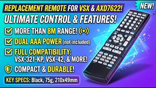 Pioneer AV Receiver Remote Control Review: HTP-071,VSX-321-KP & More — Your Ultimate Remote Solution