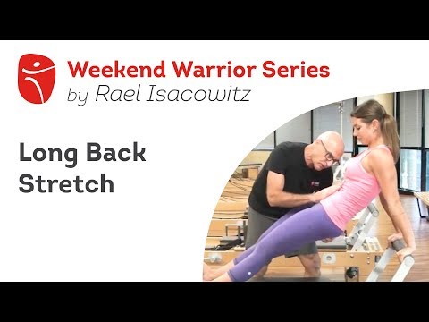 Pilates Exercises -  Long Back Stretch