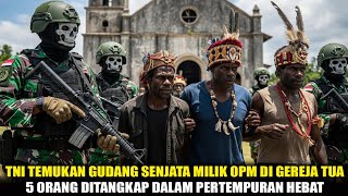 Download Lagu TNI TEMUKAN GUDANG SENJATA ILEGAL MILIK OPM DIBUNKER GEREJA TUA - SENJATA MODERN DITEMUKAN MP3