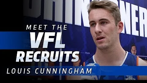 VFL: Meet the recruits - Louis Cunningham (Februar...
