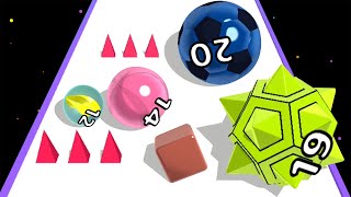 Marble Run 3D - All Gameplay: Marbles, Basketball, Football, Spiked Dodecahedron, Cubes screenshot 5