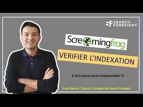 Tuto Screaming Frog = Vérifier toute l'indexation de votre site - video from Synodiance