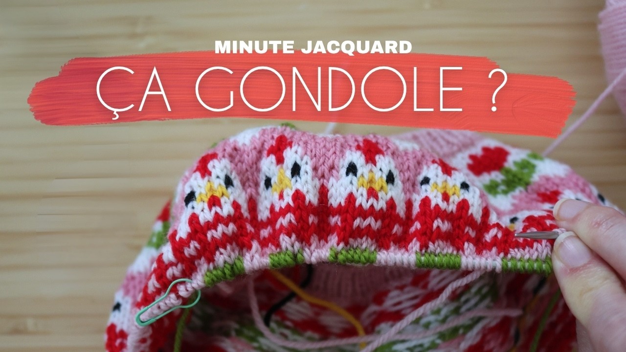 Votre jacquard fait des petites vagues ? Voici la vraie cause (et le geste qui règle tout)