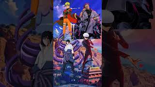Naruto & Sasuke Sukuna &Gojo Who Is Stronger Comment