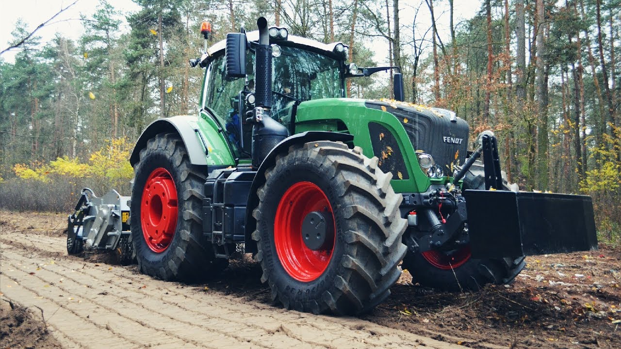 FORSTFRÄSE - FENDT 939 VARIO &  FAE SSH 225