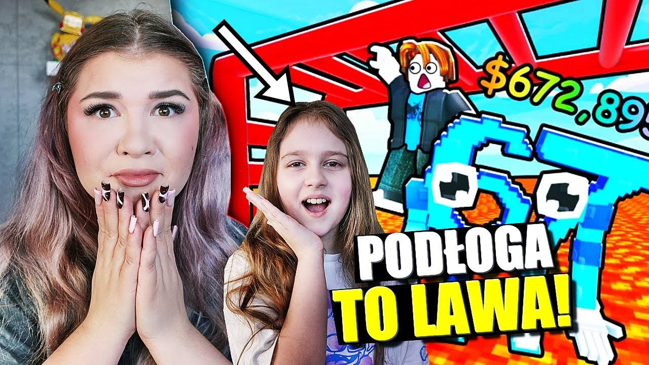 RATUJEMY BRAINROTY ALE PODŁOGA TO LAWA! 😱