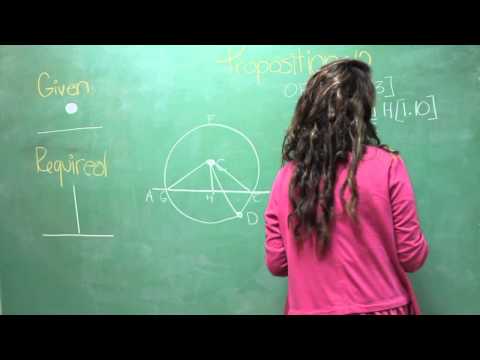 Euclid's Elements: Book 1, Proposition 12
