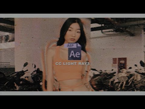 glow around person (cc light rays) | after effects tutorial