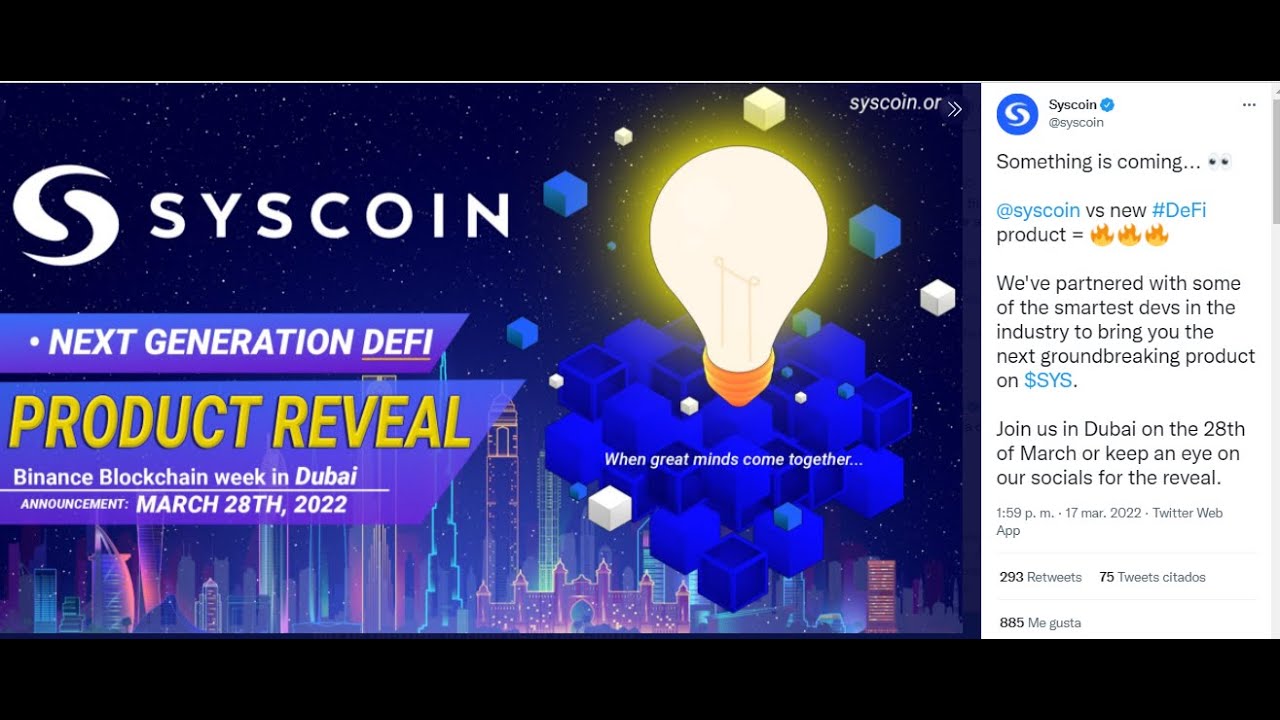 SYSCOIN Y ORAI CHAIN ANÁLISIS DE LA SITUACIÓN