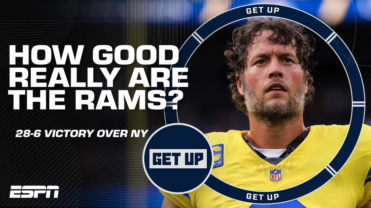 What did the Rams prove in their win against the Giants? 🤔 | Get Up