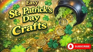 Easy St. Patrick's Day Crafts ☘️
