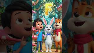Learn Letter F for Kids | ABC Alphabet Song | Fun Letter F Adventure with Fox 🦊✨