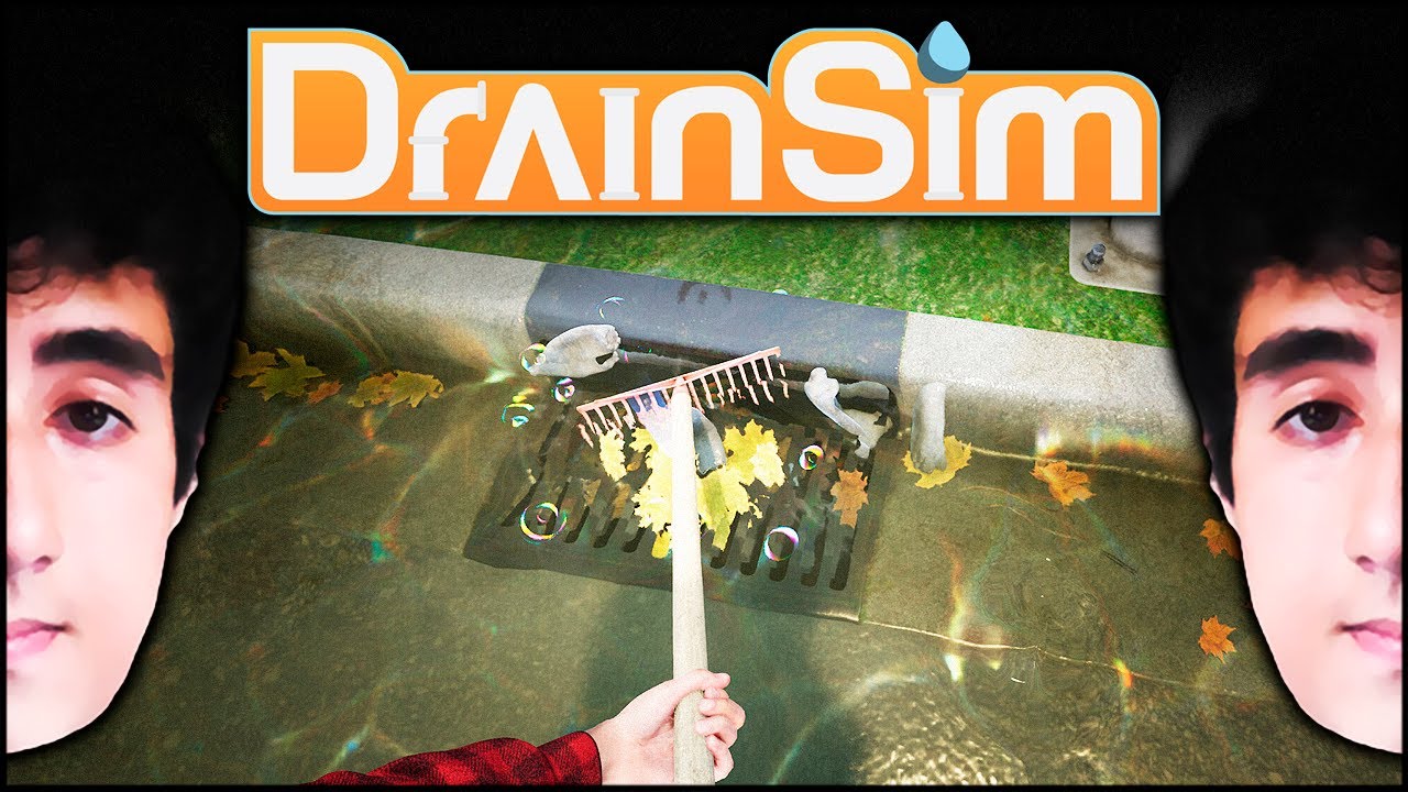 Felps e o SIMULADOR de DESENTUPIR RALOS em DrainSim 💦