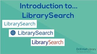 Introduction to LibrarySearch
