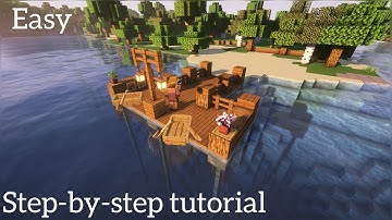 Building the Ultimate Minecraft Fishing Dock: Quick and Easy!