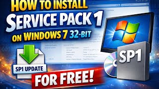 Tutorial: how to install service pack 1 on windows 7 32bit for free