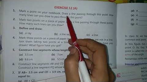 CLASS 5 CH 12 EX. 12(A) Q. 1 TO 6 - TOGETHER WITH NEW MATHEMATICS