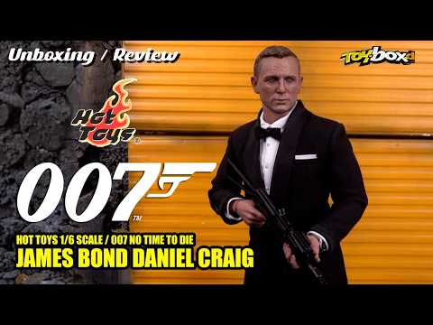 Hot Toys 1/6 James Bond No time to Die Tuxedo Edition Unboxing