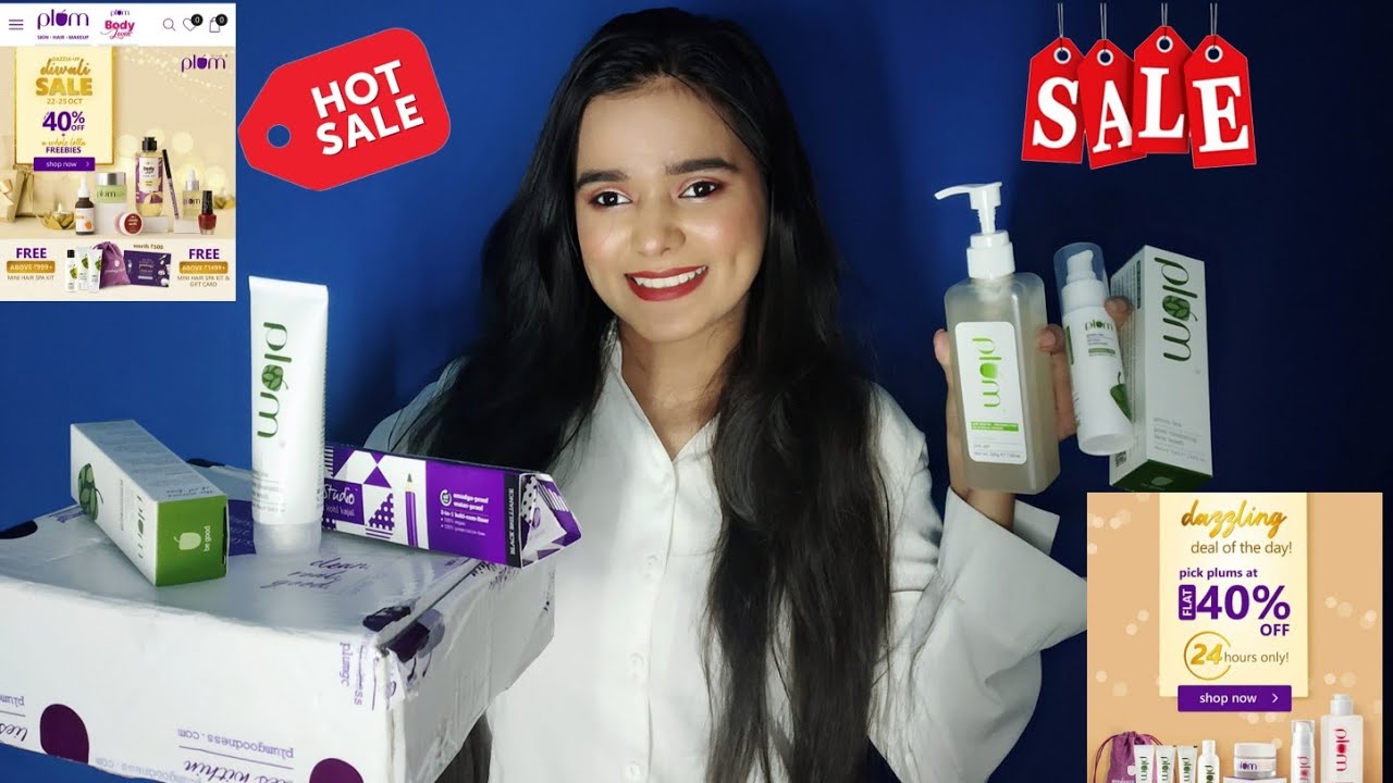 PLUM PRODUCTS REVIEW, Plum best products, Plum sale 40 off skincare 