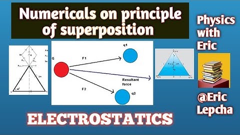 🔴17.Numericals on principle of superposition | video in NEPALI | ERIC