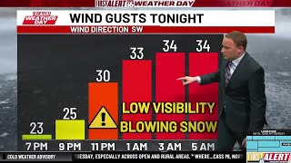 First Alert Weather Day Through Wednesday AM - Jan. 26, 2026  4 p.m. Update