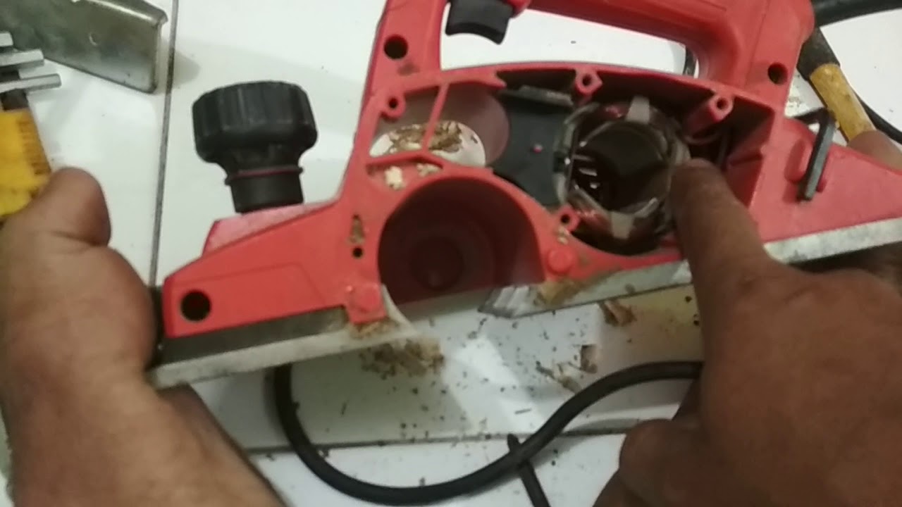 Cara mudah memperbaiki mesin ketam listrik.